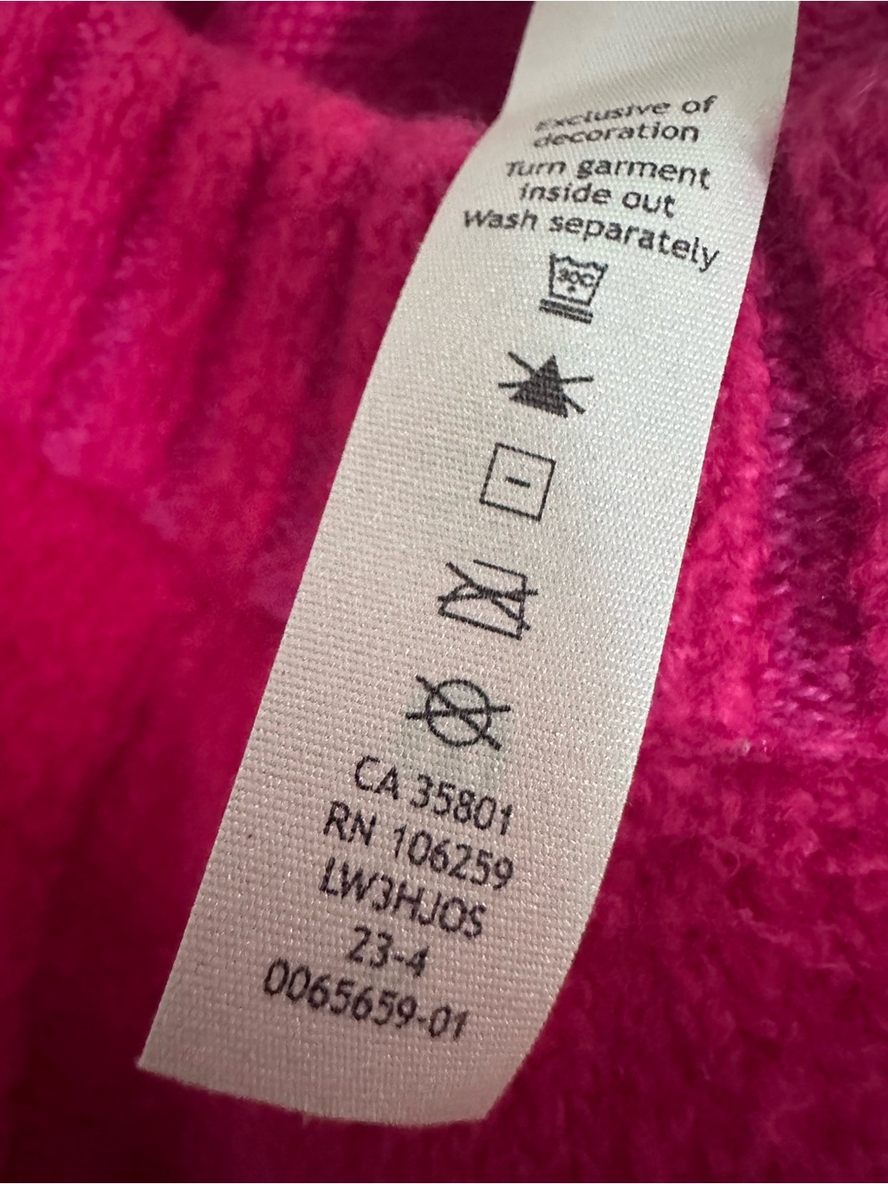 Lululemon Brushed Cotton Merino Blend Crewneck Sonic Pink! - Picture 4 of 15